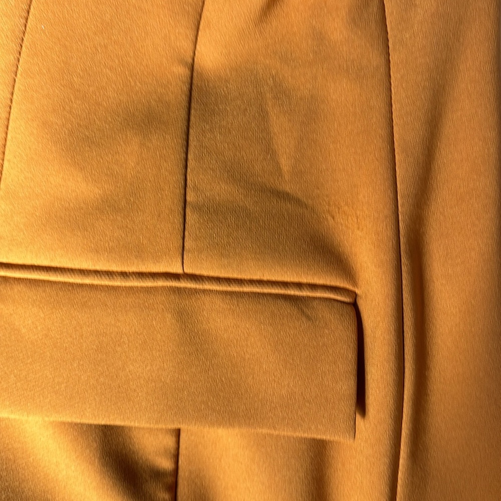 I.N.C. Double-Breasted Blazer Sunshine Rusted Med - Picture 8 of 8